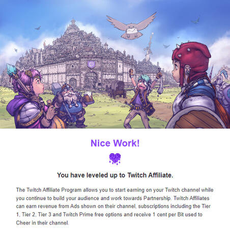 Twitch Affiliate Unlock