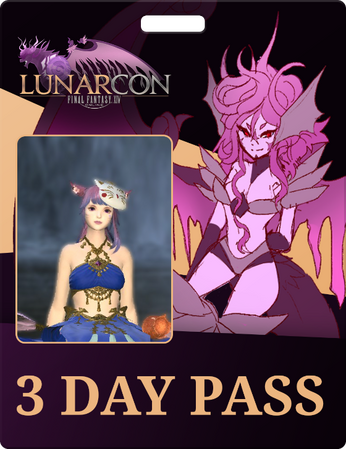 LunarCon 2022 3 Day Badge