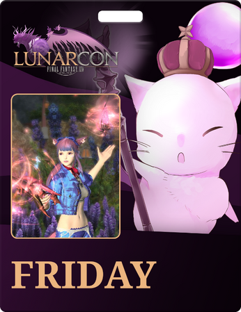 LunarCon 2022 Friday Badge